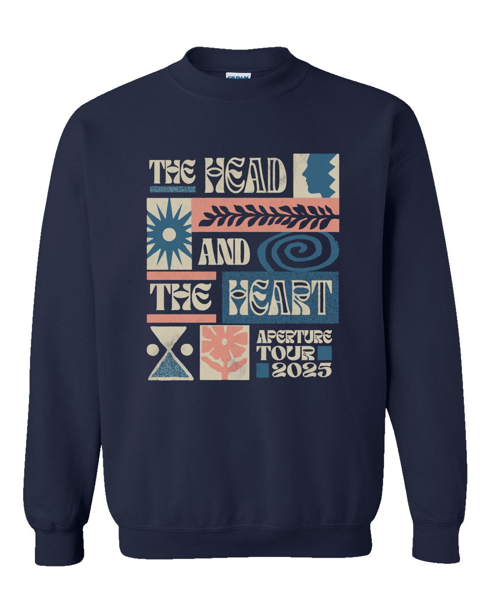 THATH Navy Crewneck Aperture Tour Sweatshirt