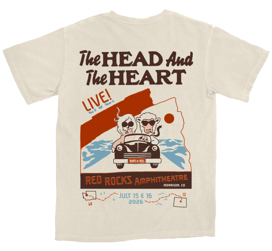 Red Rocks 2026 Event Tee (Pre-Order)