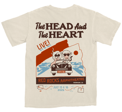Red Rocks 2026 Event Tee (Pre-Order)