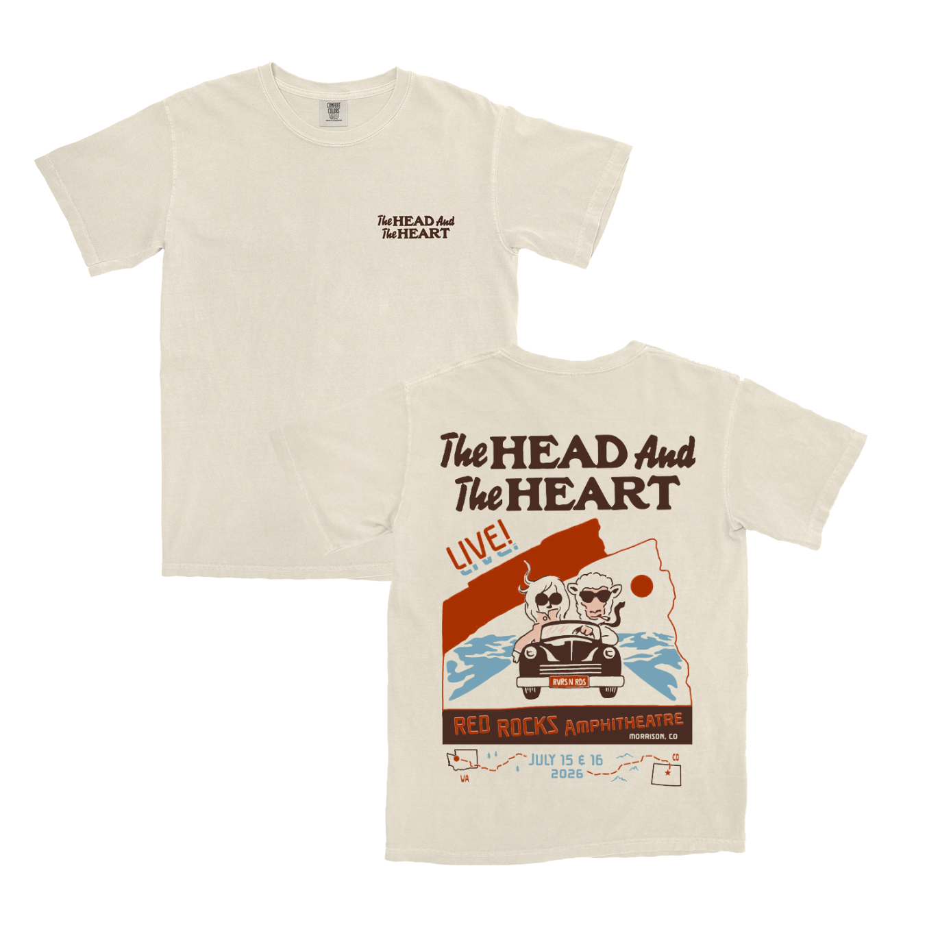 Red Rocks 2026 Event Tee (Pre-Order)