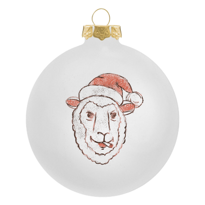 2025 Sheep Round Ornament (Pre-Order)