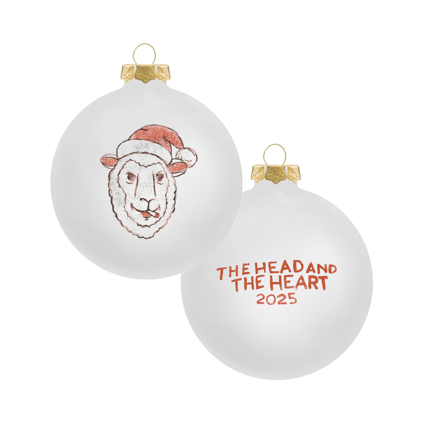 2025 Sheep Round Ornament (Pre-Order)