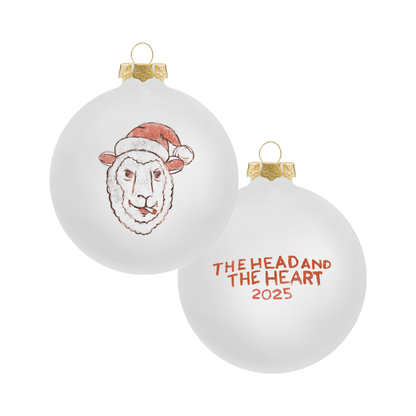 2025 Sheep Round Ornament (Pre-Order)