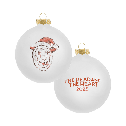 2025 Sheep Round Ornament (Pre-Order)