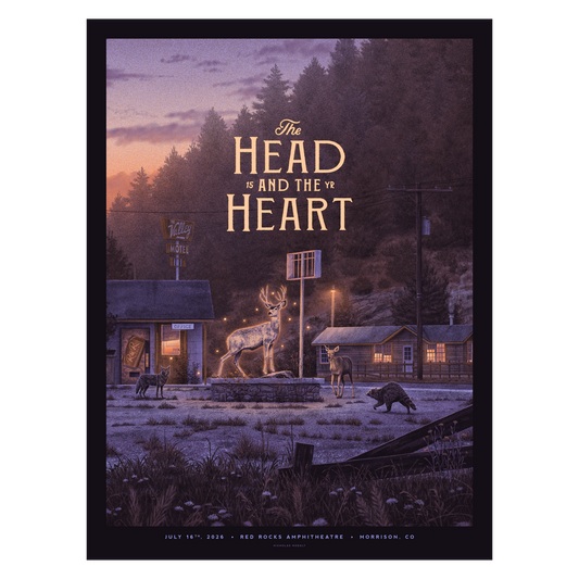 Red Rocks 2026 - July 16th - Poster (Pre-Order)