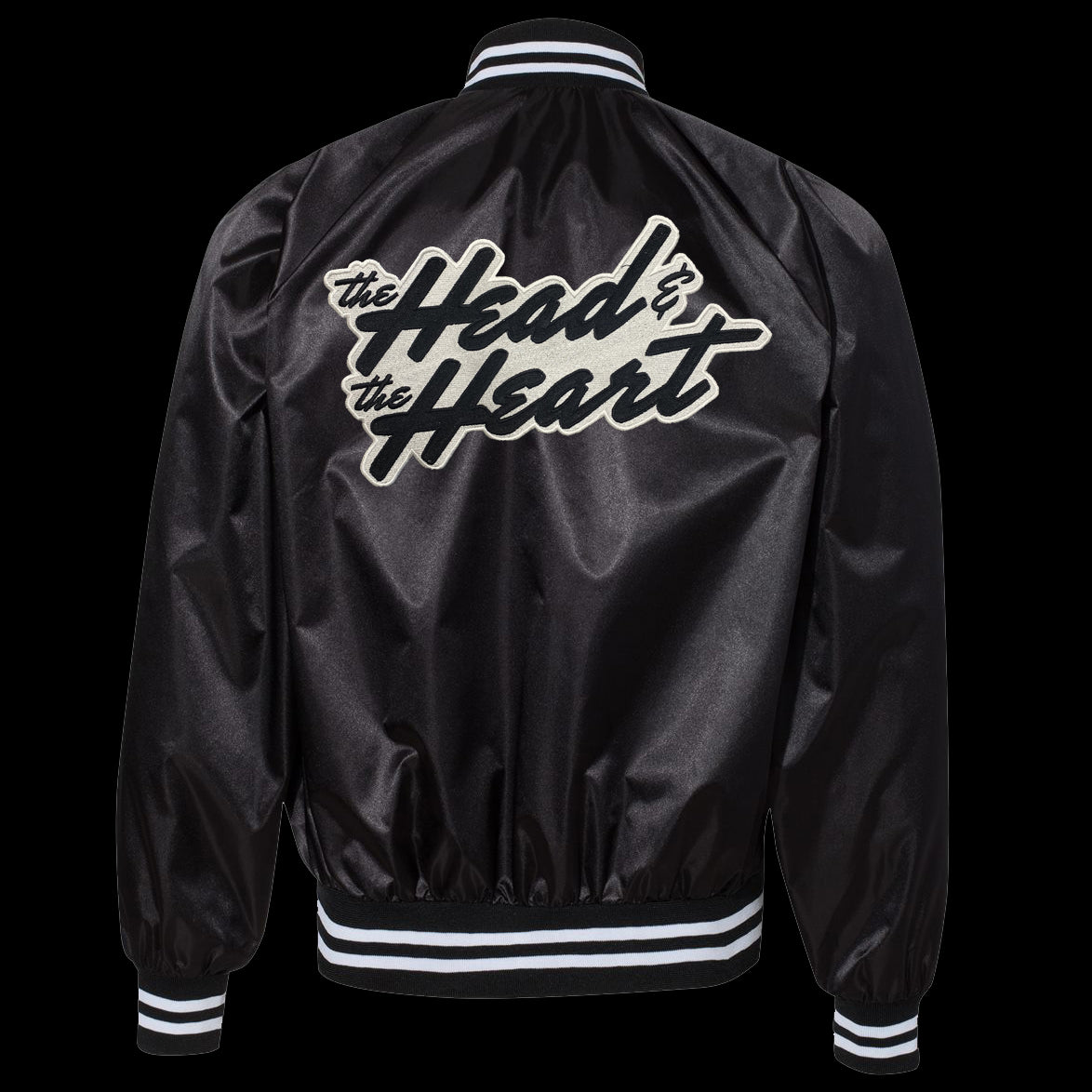 Black Satin Jacket - Signs of Light Era