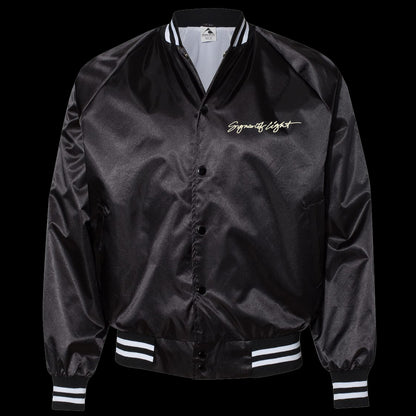 Black Satin Jacket - Signs of Light Era