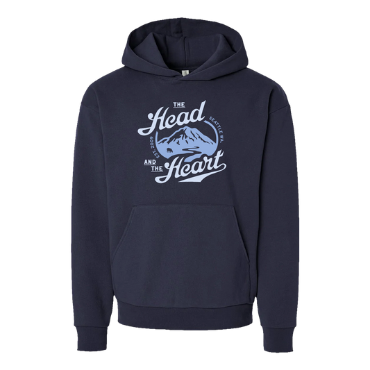 Navy Logo Hoodie